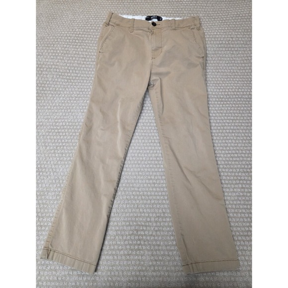 Hollister Other - Hollister Pants Mens 32x30 (31x28) Slim Straight Chino Stretch Flex Khaki Tan